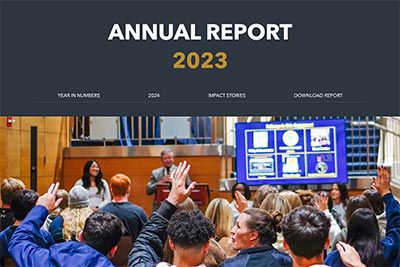 Annual report page header