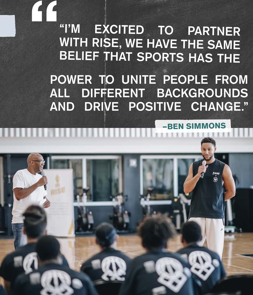 Ben Simmons and RISE Partner To Empower Brooklyn Youth